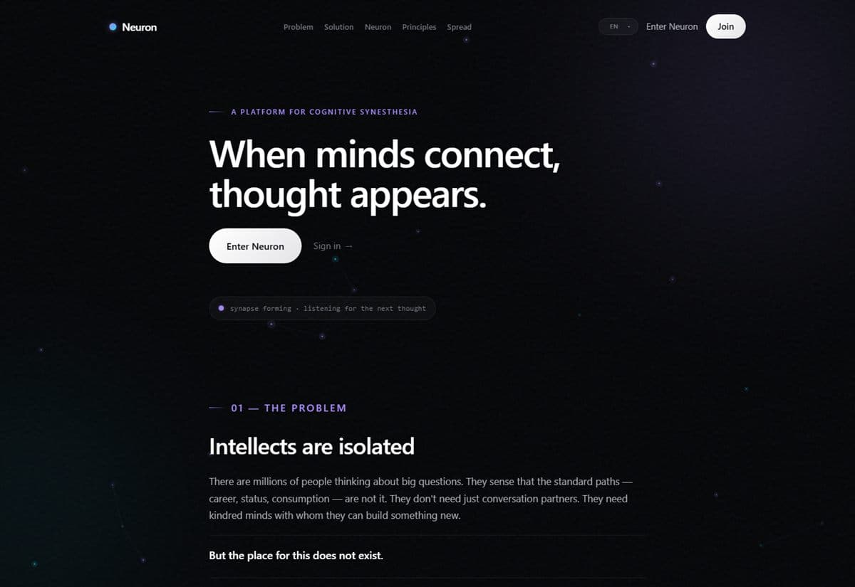 Neuron — neuron.onravetoni.com